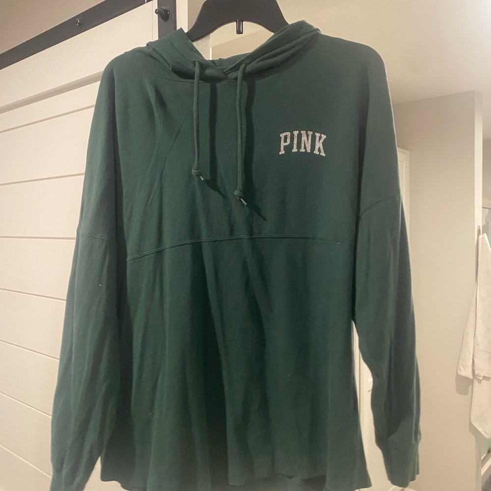Green PINK Hoodie